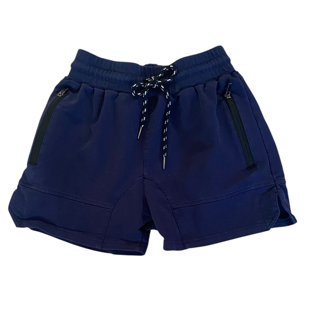 Made in China Size L Cotton/Polyester Blue 2Pockets front 1Back Drawstring/waist